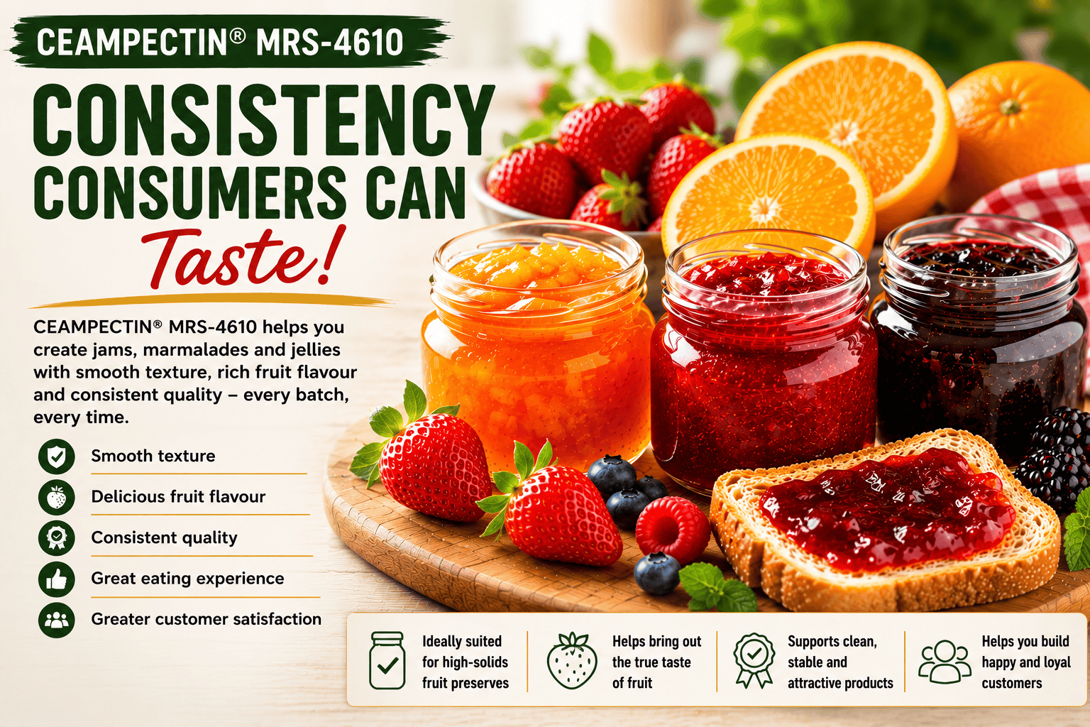 CEAMPECTIN® MRS-4610 – CREATING DELICIOUS FRUIT PRESERVES (2/3)